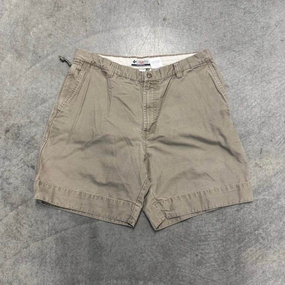 Vintage Men's Columbia Shorts Hiking Outdoor Zipper Pockets 34'